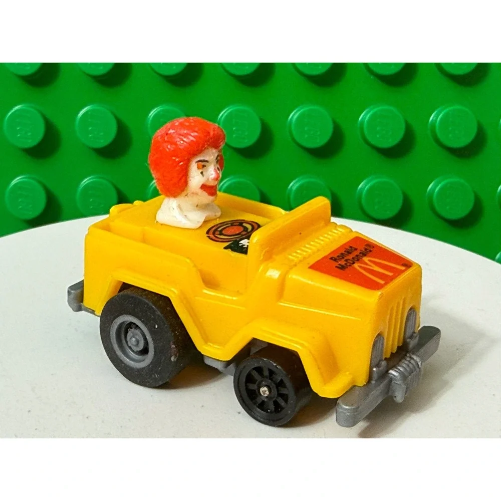 McDonald's Happy Meal Toys Ronald McDonald Jeep & ERTL Officer Big Mac Car